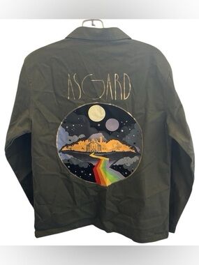 Marvel Mighty Thor 🤩 Fine Asgard Worthy 🌈 Bridge Jacket Sz M